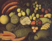 Henri Rousseau Still Life with Exotic Fruits Sweden oil painting artist